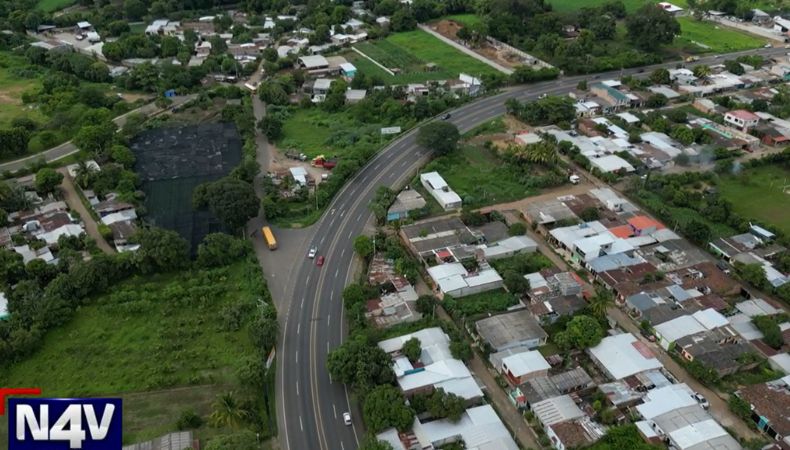 La curva peligrosa del bypass de Chalchuapa se ha convertido en el escenario de diferentes accidentes de tránsito.