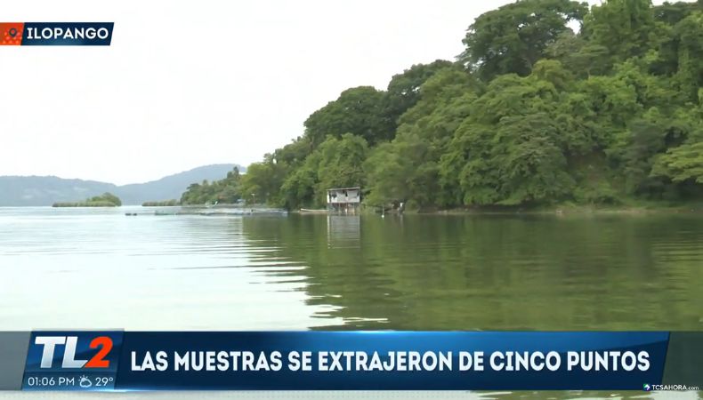 Una investigación reveló la presencia de cianobacterias en el lago de Ilopango, que podrían representar un riesgo para los habitantes y turistas.