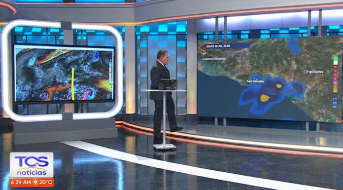 Onda Tropical en tránsito podrá traer lluvias a El Salvador, al final de la tarde e inicio de la noche, en prácticamente todo el territorio.