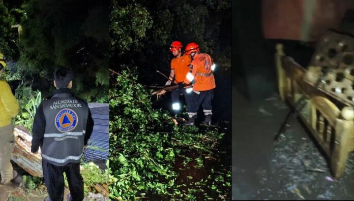 Lluvias generan afectaciones en varios puntos del país Viviendas afectadas, derrumbes y árboles caídos son parte de las emergencias registradas en las últimas horas, tras las fuertes lluvias en el territorio salvadoreño.