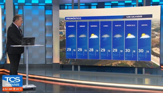 Fin de semana sin muchas lluvias, hasta el domingo por la noche Los pronósticos indican el paso de una nueva Onda Tropical, que afectaría al país con lluvia después de media tarde o la noche del domingo.