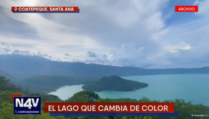 El lago de Coatepeque deja atrás su color turquesa Tras recuperar su color habitual, el lago de Coatepeque continúa siendo uno de los destinos preferidos de los salvadoreños.