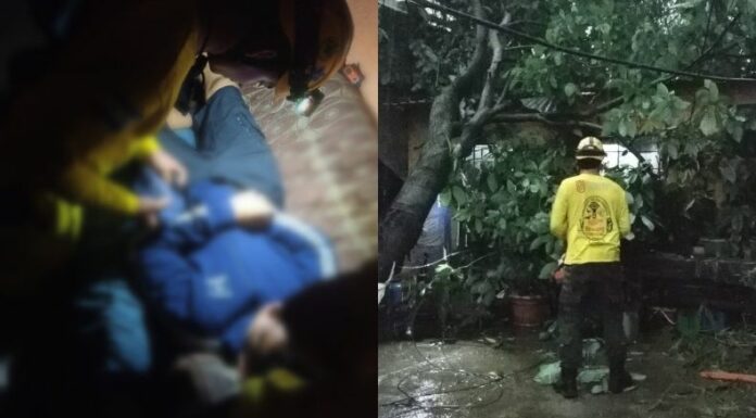 El menor se encontraba en el patio de su casa, en Guazapa, cuando un rayo cayó. Fue trasladado a FOSALUD Aguilares.