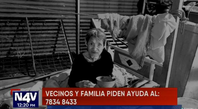 Don Juan, de 101 años, enfrenta grandes retos en su hogar en Cuscatancingo. Su familia y vecinos buscan apoyo para mejorar su calidad de vida.