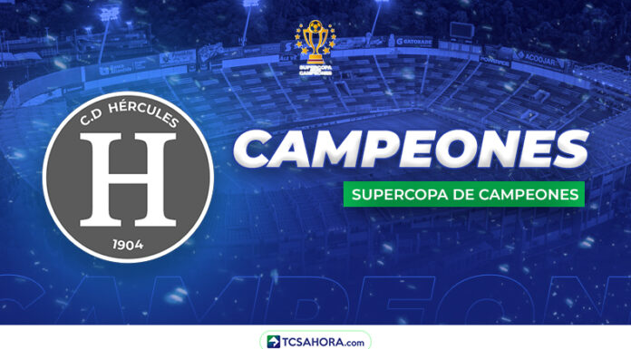 Club Deportivo Hércules derrotó a los “albos” del Alianza en la gran final de la Supercopa de Campeones de la Primera División.