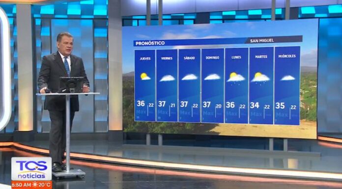 El país enfrenta un ambiente caluroso y tres días consecutivos sin lluvias, dijo el experto en clima, Moisés Urbina.