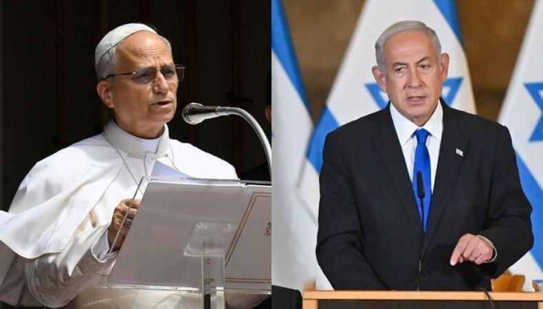 El papa conversa con Netanyahu tras ataque israelí a iglesia en Gaza