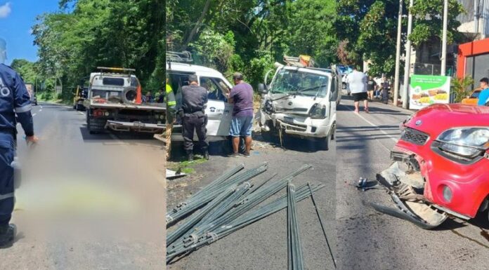 En las últimas horas se han registrado accidentes de tránsito en diferentes puntos del país que han dejado un peatón fallecido.
