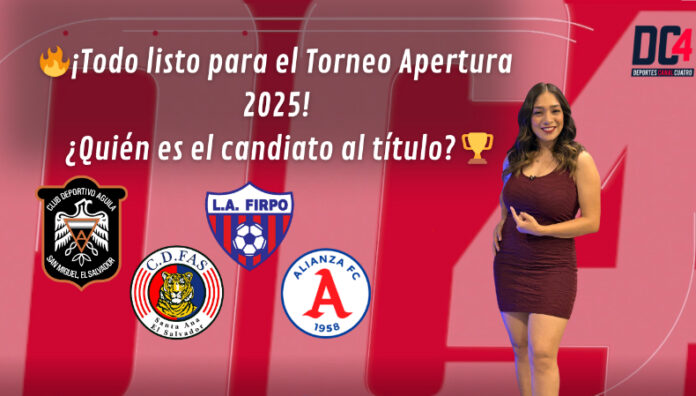 ¿Quién es el candidato al título en el Apertura 2025? Este sábado arranca la fase regular del Torneo Apertura 2025, en DC4 se analizó quién es el máximo candidato para quedarse con el título.