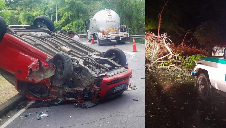 Aumentan los lesionados en accidentes de tránsito de las últimas horas