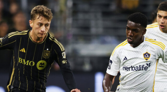 El salvadoreño Nathan Ordaz dio dos asistencias con Los Angeles FC en el empate ante Los Angeles Galaxy en la MLS.