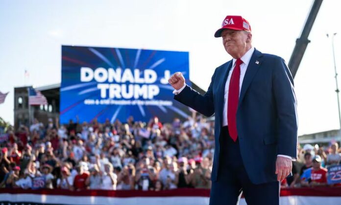 Primeros 6 meses de la presidencia de Donald Trump Trump cumplió 6 meses como presidente de Estados Unidos