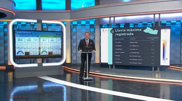 El país tendrá una semana mayormente seca, salvo algunas lluvias puntuales en el centro y occidente, informó el experto en clima de Noticieros TCS, Moisés Urbina.