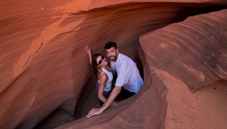 Gerard Piqué reapareció en redes sociales junto a Clara Chía durante un viaje a Estados Unidos. La pareja visitó el Gran Cañón y otras zonas turísticas del estado de Arizona.