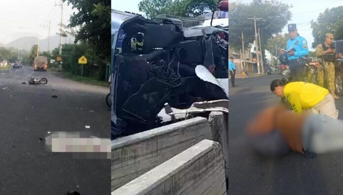 Accidentes de tránsito dejan un motociclista fallecido y varios lesionados En las últimas horas se han registrado accidentes de tránsito, que han dejado al menos un fallecido y varios lesionados.