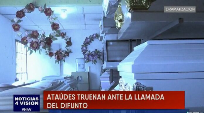 Durante la noche, las funerarias se convierten en escenarios donde lo invisible se hace presente y lo inexplicable cobra vida.