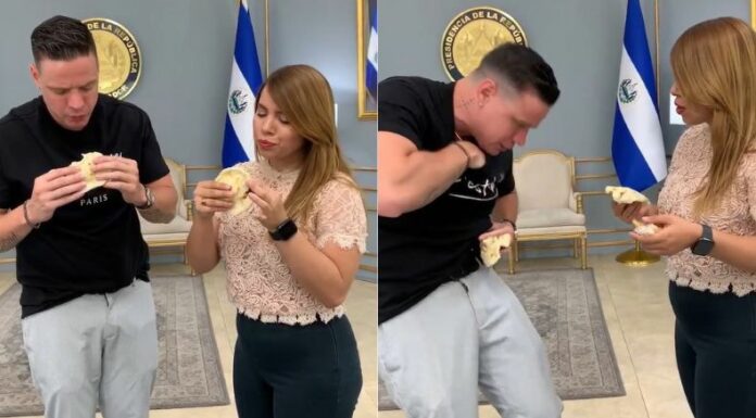 El creador de contenido venezolano probó por primera vez las pupusas durante su visita a El Salvador. No solo las disfrutó, también las preparó.