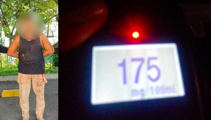 Capturan a conductor ebrio tras accidente en carretera Panorámica En lo que va del año, las autoridades reportan 1,159 personas detenidas por conducción peligrosa a nivel nacional.