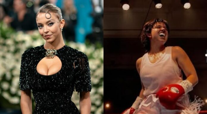 La actriz aumentó más de 13 kilos de músculo y entrenó durante meses para dar vida a la boxeadora Christy Martin en un papel que exigió fuerza física y emocional.