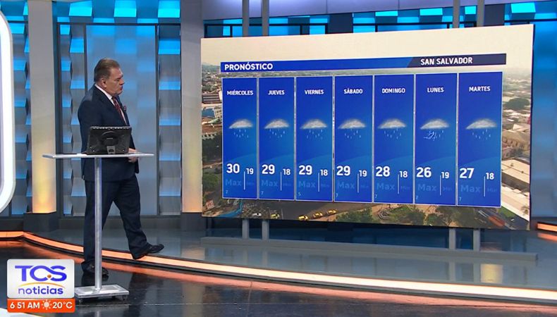 Los pronósticos indican que continuarán las lluvias en El Salvador