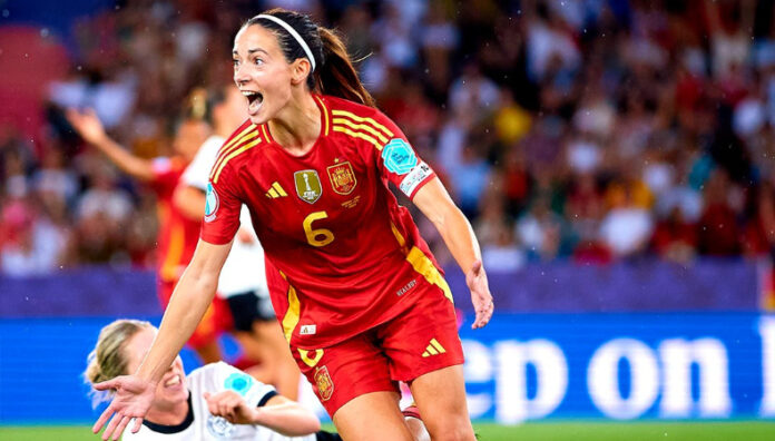 España jugará la final de la Eurocopa femenil España derrotó en tiempo extra a Alemania y se clasificó por primera vez a la final de la Eurocopa femenil.