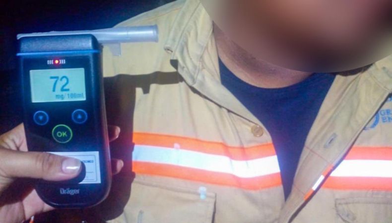 La Policía Nacional Civil capturó a un hombre de 40 años tras atropellar a una mujer de 57 años.