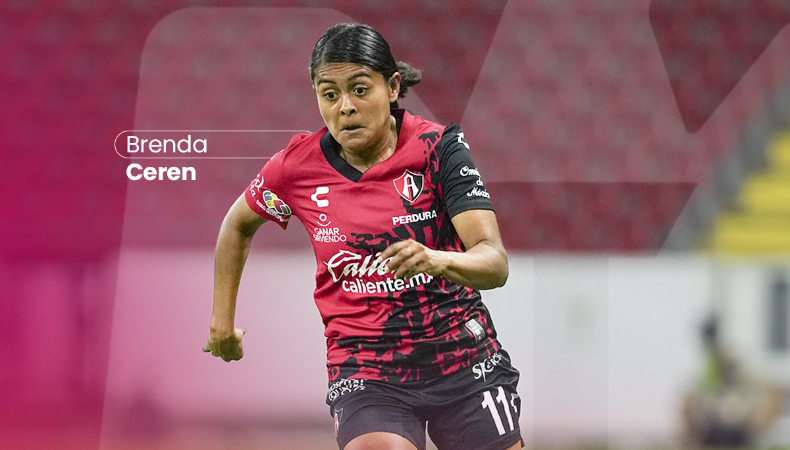 La delantera salvadoreña, Brenda Cerén, anotó un gol y dio una asistencia en la victoria del Atlas femenil en la Liga MX.
