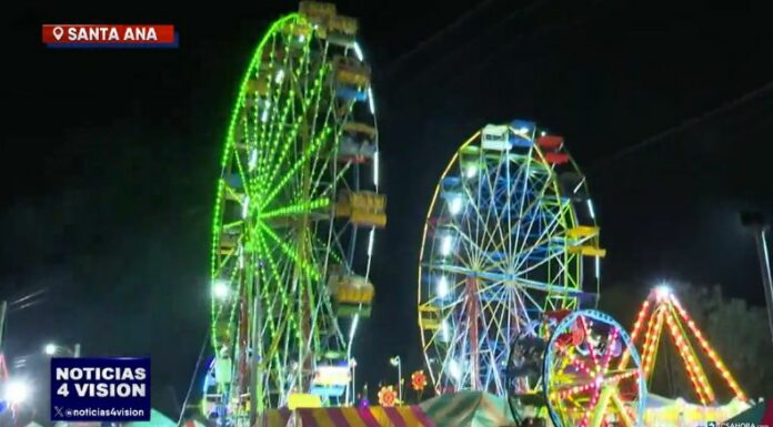 Sin duda, las ruedas son un elemento infaltable en cualquier feria, y en Santa Ana cobran vida cada año durante las Fiestas Julias.
