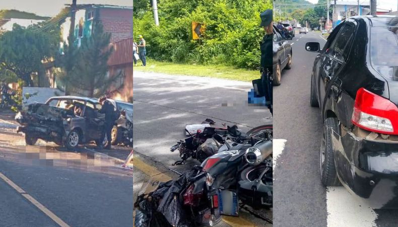 Al menos tres fallecidos en accidentes de tránsito