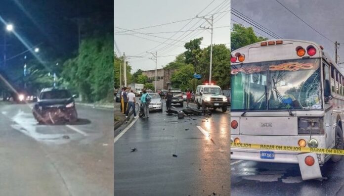 Motociclista fallecido y dos personas capturadas por conducción peligrosa Un motociclista falleció en un accidente de tránsito y dos personas fueron capturadas en las últimas horas por conducción peligrosa, según la PNC.