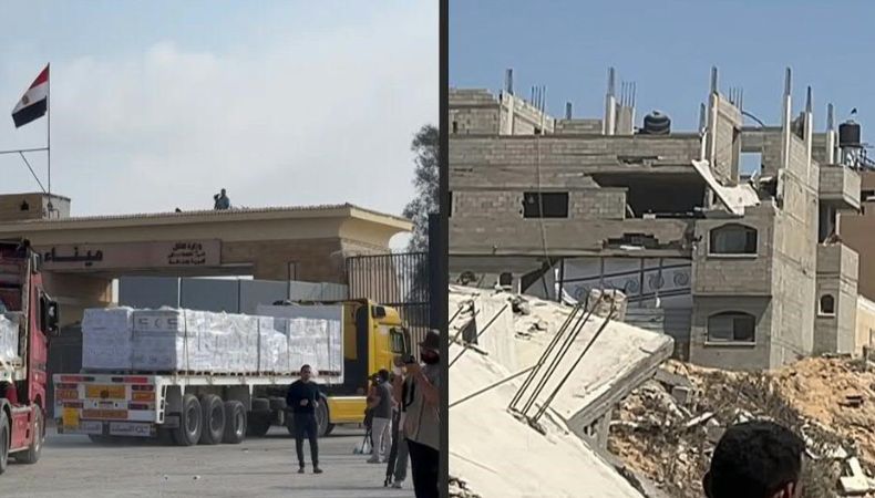 Israel anuncia primeras entregas de ayuda humanitaria en Gaza