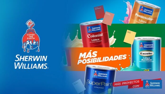 Sherwin-Williams relanza sus productos con nueva imagen La marca renueva la presentación de sus líneas Excello, Colonial, Peninsular y Colorámica, ofreciendo etiquetas funcionales y una imagen moderna, manteniendo la calidad que la caracteriza.