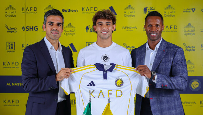 Joao Félix jugará en el Al Nassr El delantero portugués, Joao Félix, dejó al Chelsea inglés para fichar con el Al Nassr de Cristiano Ronaldo.