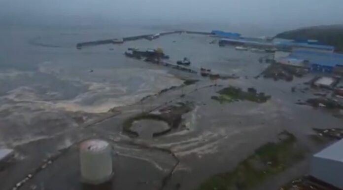 Según las autoridades, la alerta de tsunami se ha extendido a países como Japón, Alaska, Rusia, Hawái, Ecuador y Chile.