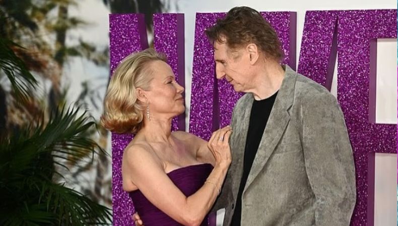 La actriz canadiense y el actor británico llegaron juntos al estreno de 