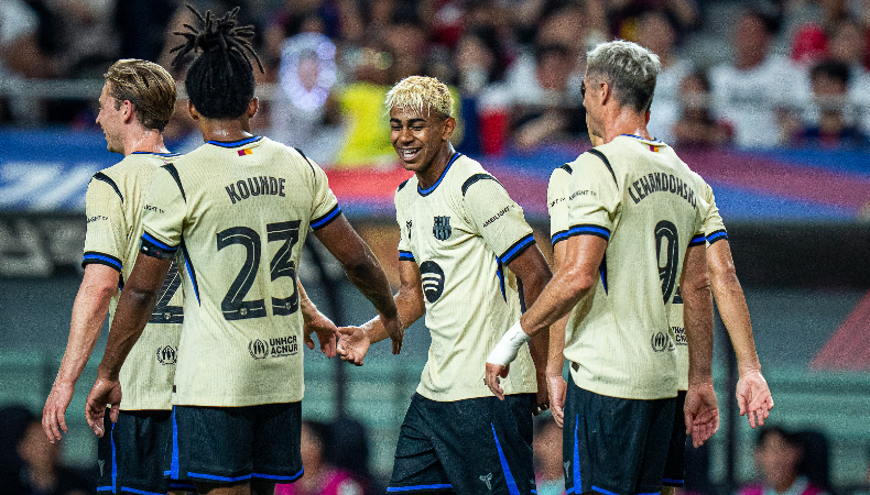 Barcelona con una gran actuación de Lamine Yamal goleó al Seoul FC de Corea del Sur en su segundo amistoso de pretemporada.