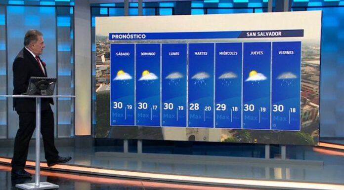 Las estaciones meteorológicas de TCS, indican que se tendrán lluvia definida, intensa e interesante, martes y miércoles.