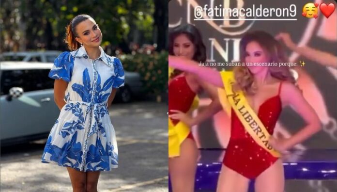 Fátima Calderón revive baile de Miss Grand 2023 La conductora compartió un video de su participación en Miss Grand El Salvador 2023, donde representó a La Libertad.