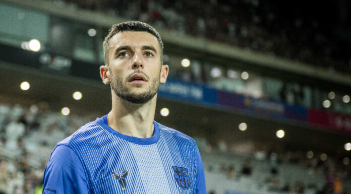 El presidente del Barcelona, Joan Laporta, reveló detalles sobre la inscripción del flamante fichaje, Joan García.