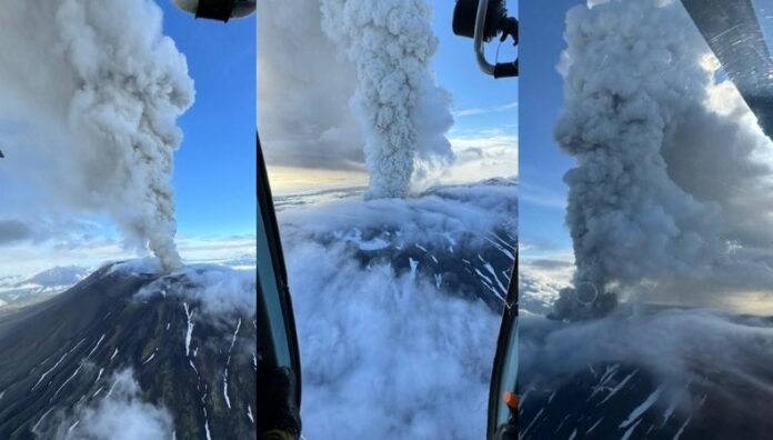 Volcán Kracheninnikov entra en erupción tras siglos de inactividad El volcán Kracheninnikov entró en erupción por primera vez en varios siglos, tras el fuerte terremoto que sacudió el este de Rusia.