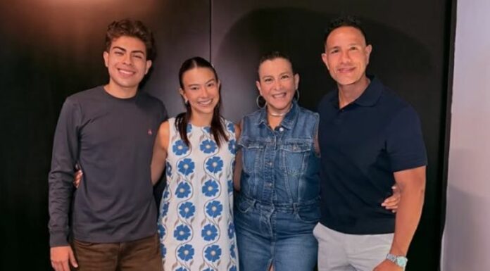 El conductor de “Viva la Mañana” recibió un nuevo año con una carrera junto a su esposa, una cena en familia y el cariño de sus compañeros del programa.