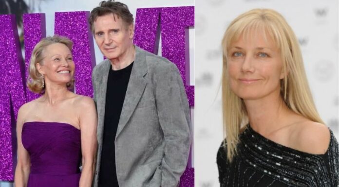 Joely Richardson, hermana de la fallecida esposa de Liam Neeson, reaccionó con cariño a una foto del actor con Pamela Anderson, avivando los rumores de un nuevo romance.
