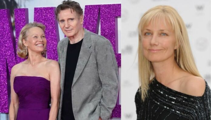 Excuñada de Liam Neeson lanza el visto bueno a Pamela Anderson Joely Richardson, hermana de la fallecida esposa de Liam Neeson, reaccionó con cariño a una foto del actor con Pamela Anderson, avivando los rumores de un nuevo romance.