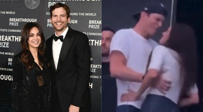 La pareja de actores fue captada disfrutando al máximo el concierto de los Backstreet Boys en el Sphere de Las Vegas.