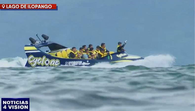 Lago de Ilopango ¡tiene su propia montaña rusa!