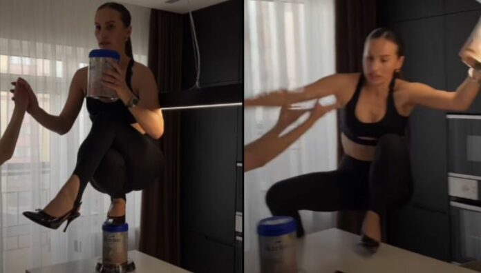 Influencer se fractura la columna al intentar reto viral Por conseguir likes y seguidores, una influencer terminó fracturándose la columna al intentar el reto viral de la rapera Nicki Minaj.