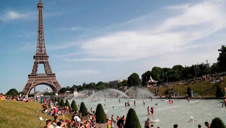 Francia enfrenta desde este viernes su segunda ola de calor del verano, con temperaturas que podrían llegar a los 41ºC.