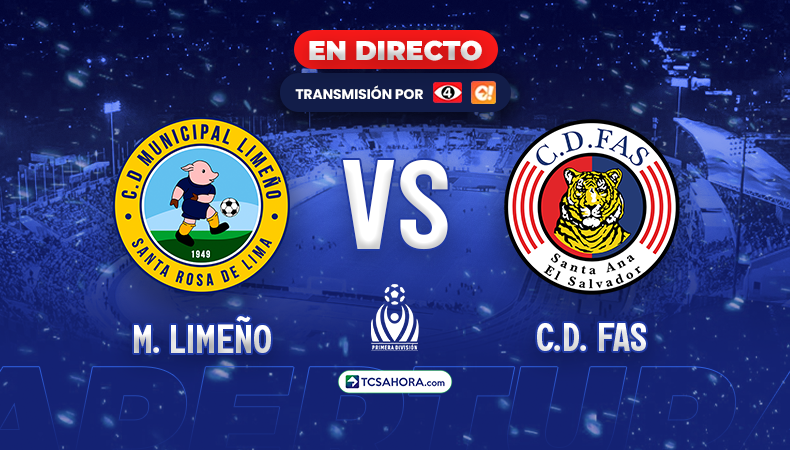 PORTADA LIMEÑO VS FAS Repasa los detalles del partido de la fecha 5 del Torneo Apertura 2025 de la Liga Mayor de Fútbol entre Limeño y FAS.