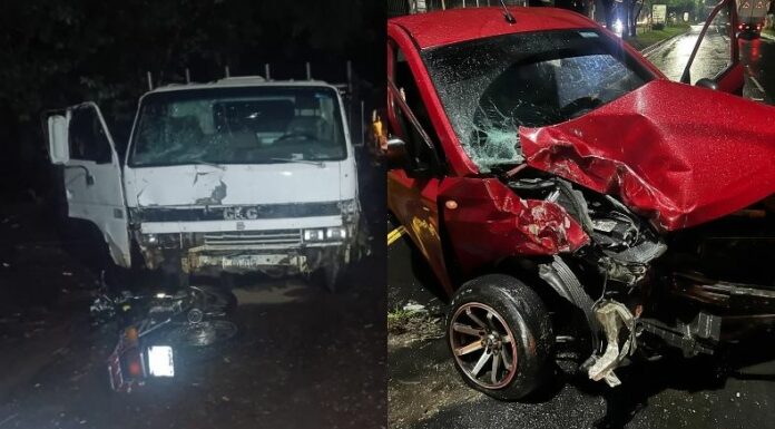 Una persona murió y al menos cuatro resultaron lesionadas en accidentes de tránsito durante el fin de semana.