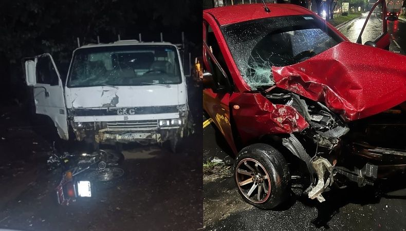 Motociclista fallece en accidente de tránsito en San Lorenzo, Ahuachapán Norte